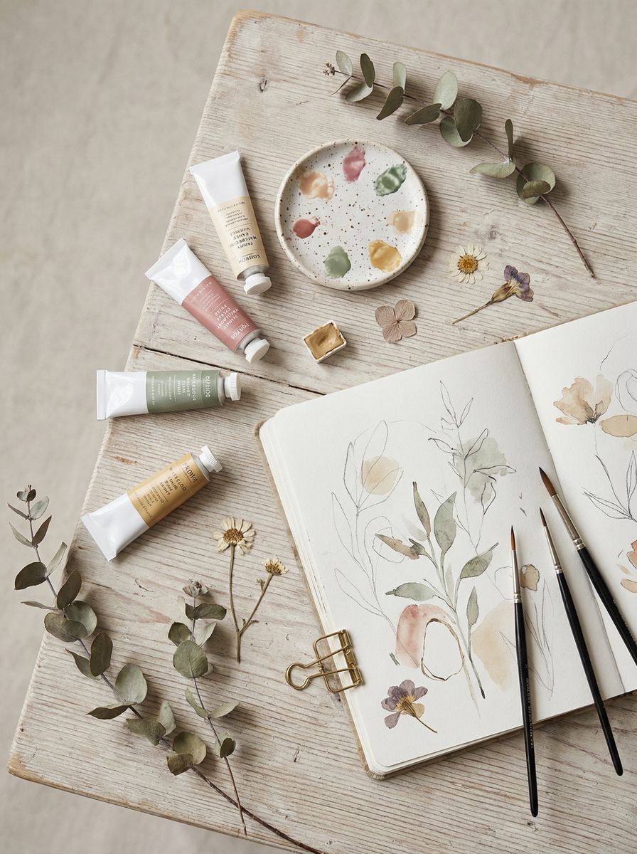 糖心Vlog 水彩手绘入门视频教程